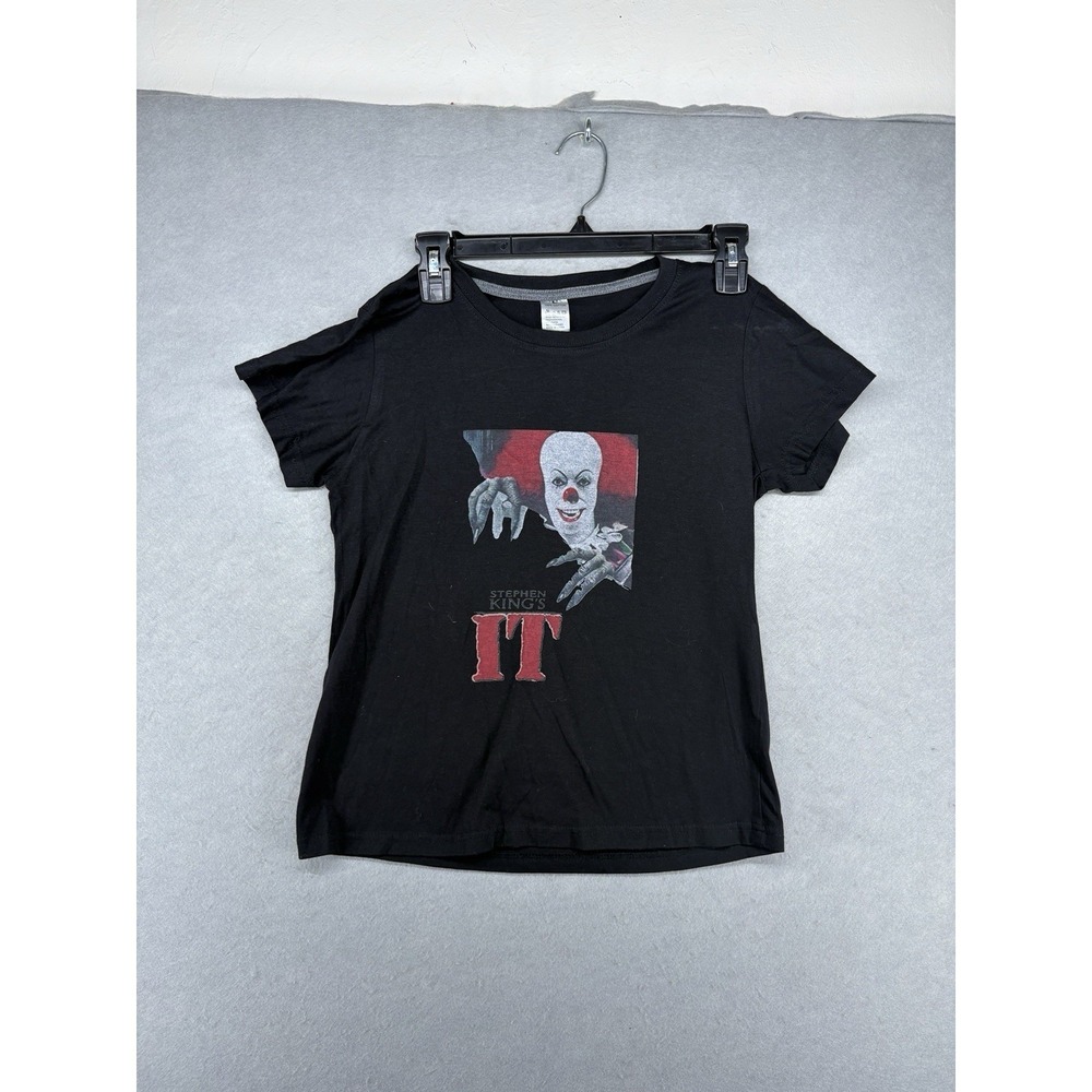 IT PENNYWISE T SHIRT TEE OFFICIAL RARE Sz S TIM CURRY 90's STEPHEN KING‎ HORROR